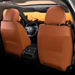 FLORICH Black and Brown Car Seat Covers Set