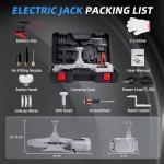 STANDTALL 3-Ton Electric Car Jack for Sedans & SUVs