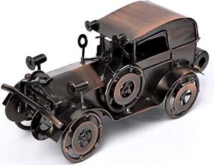 Vintage Metal Car Model for Home Decor