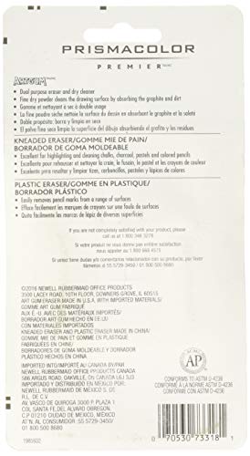 Prismacolor Premier White Plastic Art Supplies - 3 Pack