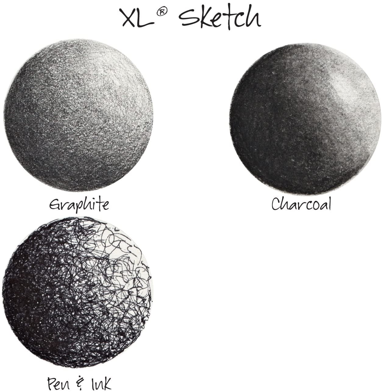 Canson XL Spiral Sketch Pad, 9" x 12" 100 Sheets