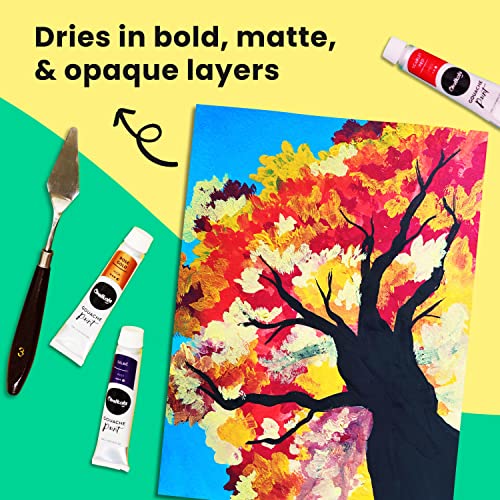 36-Color Gouache Set - Vibrant & Non-Toxic
