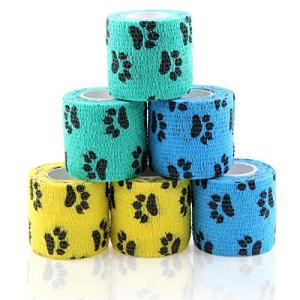 Self-Adhesive Vet Wrap for Dogs & Pets