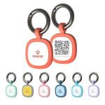 Red Pawaii Pet ID Tag for Safety