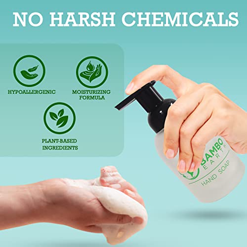 Foaming Dispenser with Natural Hand Soap Tablets