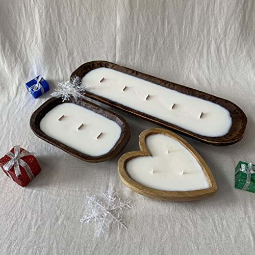 Medium Acacia Wood Candle - Eco Friendly Charm