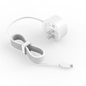 Superer AC Charger for AMVR Meta/Oculus Quest 1, Quest 2 & AMVR Upgraded Dock (2-in-1) - 5V 3A 15W USB-C Power Supply Adapter