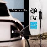 Lectron Level 1 EV Charger - ETL Certified, 120V, 15 Amp, 16 ft Extension Cord & J1772 Cable - Portable Electric Car Charger for J1772 EVs and Plug-in Hybrid Vehicles