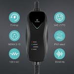 Lectron Level 1 EV Charger - ETL Certified, 120V, 15 Amp, 16 ft Extension Cord & J1772 Cable - Portable Electric Car Charger for J1772 EVs and Plug-in Hybrid Vehicles