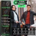 MACH 3 Fast 40 Amp Level 1&2 Portable EV Charger, Electric Vehicle Charging Station, 120-240V NEMA 14-50 w/ 5-15 Adapter. SAE J1772 car Connector & Tesla mobile NACS, Outdoor EVSE, 25ft Cable w/holder