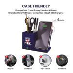 SOAR NCAA Wireless Cell Phone Charging Stand and Desktop Organizer, Ohio State Buckeyes