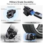 HUACAITU Tesla Supercharger Adapter, NACS to CCS Adapter, Fast Charge Your CCS1 EV at Tesla Superchargers, Electric Vehicle Charging Accessories for Ford, Rivian, GM, Volvo and Polestar EVs