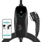 Lectron Level 1 J1772 Charger (WiFi Version) - 120V, 15 Amp, NEMA 5-15 Plug, 16 ft Extension Cord - Portable Electric Car Charger for J1772 Evs