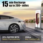 2026 Upgraded Tesla Supercharger to CCS1 Charger Adapter, [Max 500A 1000V] Fast Charge Electric Vehicle Charging Adapter, NACS to CCS Electric Vehicle Adapter Fit for All Ford EVs, GM, Rivian