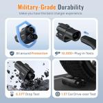 2025 Upgraded for Tesla Supercharger to CCS1 Charger Adapter [Max 500A, 1000V] Fast Charge NACS to CCS Electric Vehicle Charging Adapter Compatible with Tesla Supercharger,Fit for Rivian,Ford,GM EVs