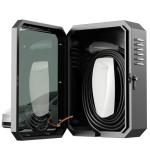 YONZEE Wall-Mounted EV Charger Protection Box – Weatherproof Charging Station Cover Case for Electric Vehicle Home Chargers, Compatible with Tesla, Standard Most EV Chargers