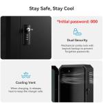 YONZEE Wall-Mounted EV Charger Protection Box – Weatherproof Charging Station Cover Case for Electric Vehicle Home Chargers, Compatible with Tesla, Standard Most EV Chargers