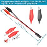 minidodoca Laptop DC Power Adapter Kits 41 PCS Universal 5.5 mm x 2.1 mm DC AC Power Adapter Tips Connector for Power Supply Plug Jack Sets