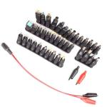 minidodoca Laptop DC Power Adapter Kits 41 PCS Universal 5.5 mm x 2.1 mm DC AC Power Adapter Tips Connector for Power Supply Plug Jack Sets