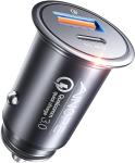 AINOPE 67.5W Super Mini Cigarette Lighter Adapter Car Charger USB C Fast Charging, All Metal PD&QC Type C Car Charger Adapter Outlet Plug Socket for iPhone 17 16 Pro Max 15 14 13 Air, Samsung S26 S25