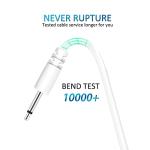 Bicmice 2.7Ft USB DC Charging Cable 2.5mm Fast Charger Replacement Cord - 2 Pack