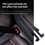 IHOTDER 2PCS Car Seat Gap Filler - Car Seat Gap Filler Organizer for Holding Phone,Key,Purse - Universal Car Gap Filler Fits Car Truck SUV Car Interior Accessories (Black/2PCS)…