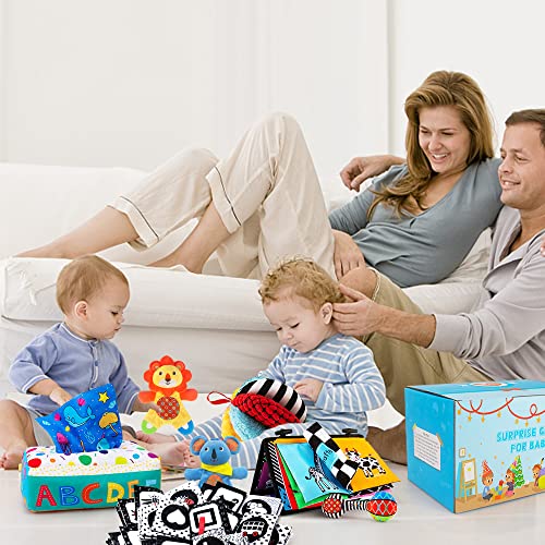 Infant Sensory Toys Gift Set for Baby Shower