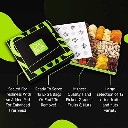 Assorted Nut and Dried Fruit Gift Basket