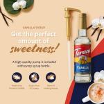 Vanilla Torani Coffee Syrup with Pump, 25.4 Fl Oz