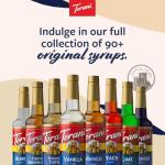 Torani Brown Sugar Cinnamon Coffee Syrup, 25.4 Fl Oz