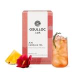 OSULLOC Camellia Flower Tea (Tropical fruity flavors), Iced tea bags, Fruit tea Blend, Premium Teabags from Jeju Island, 20 count