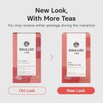 OSULLOC Camellia Flower Tea (Tropical fruity flavors), Iced tea bags, Fruit tea Blend, Premium Teabags from Jeju Island, 20 count