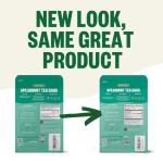 FGO Organic Spearmint Leaf Tea, 100 Count, Eco-Conscious Tea Bags, Caffeine Free, Resealable Bag, Packaging May Vary (Pack of 1)