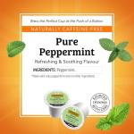 Twinings Pure Peppermint Herbal Tea K-Cup Pods for Keurig, 24 Count (Pack of 1), Made with 100% Pure Peppermint, Naturally Caffeine-Free, Enjoy Hot or Iced