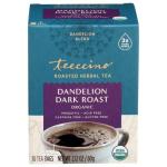 Teeccino Dandelion Herbal Tea - Caffeine-Free Dark Roast
