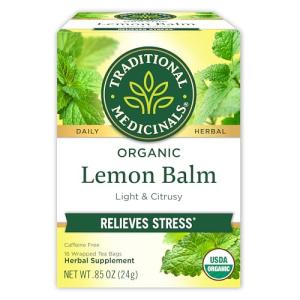 Lemon Balm Herbal Tea for Stress Relief