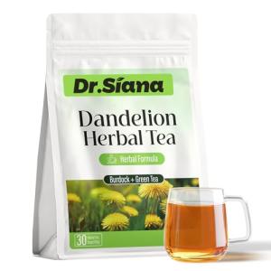 Dandelion Root Tea Bags with Burdock & Green Tea