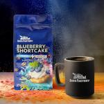 Java Factory Blueberry Shortcake Ground Coffee, 10 Oz