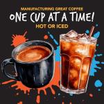 Java Factory Blueberry Shortcake Ground Coffee, 10 Oz