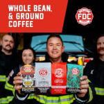 Black Cherry Bourbon Coffee - Supports Firefighters - 12 oz