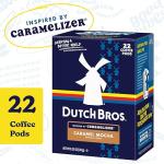 Dutch Bros Caramel Mocha Coffee Pods, 22 Count