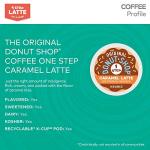 Original Donut Shop Caramel Latte K-Cups, 60 Count