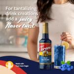 Torani Blue Raspberry Drink Syrup with Pump, 25.4 Oz
