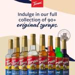 Torani Blue Raspberry Drink Syrup with Pump, 25.4 Oz