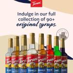 Torani Coconut Syrup for Coffee and Cocktails