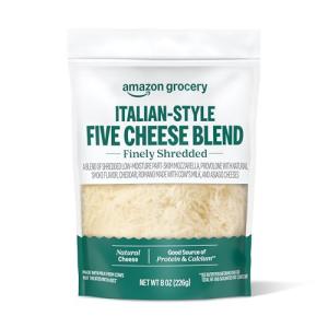 Italian-Style Five Cheese Blend, 8 Oz