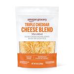 Triple Cheddar Cheese Blend, Shredded 8 Oz