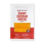 Sliced Sharp Cheddar Cheese – 8 Oz, 10 Slices