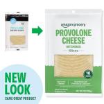 Provolone Cheese, Not Smoked, 8 Oz, 10 Slices