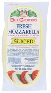 BelGioioso Sliced Fresh Mozzarella, 16 oz